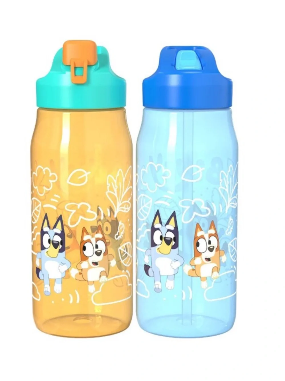 Zak Designs 2pk 16 oz Hydration Bottle Bluey Design, Target Bullseye Playground